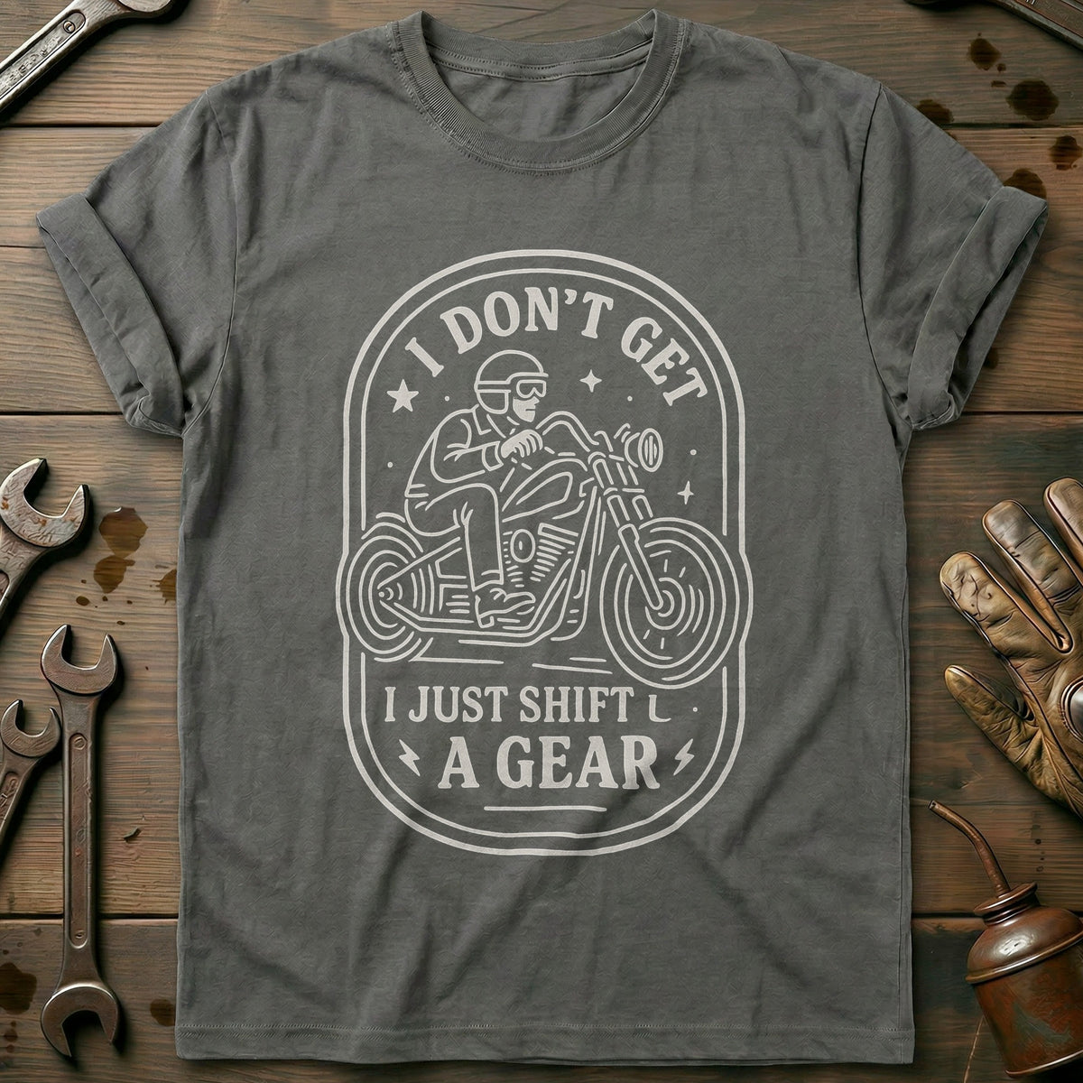 Charcoal - dont get old shift 55 T Shirt
