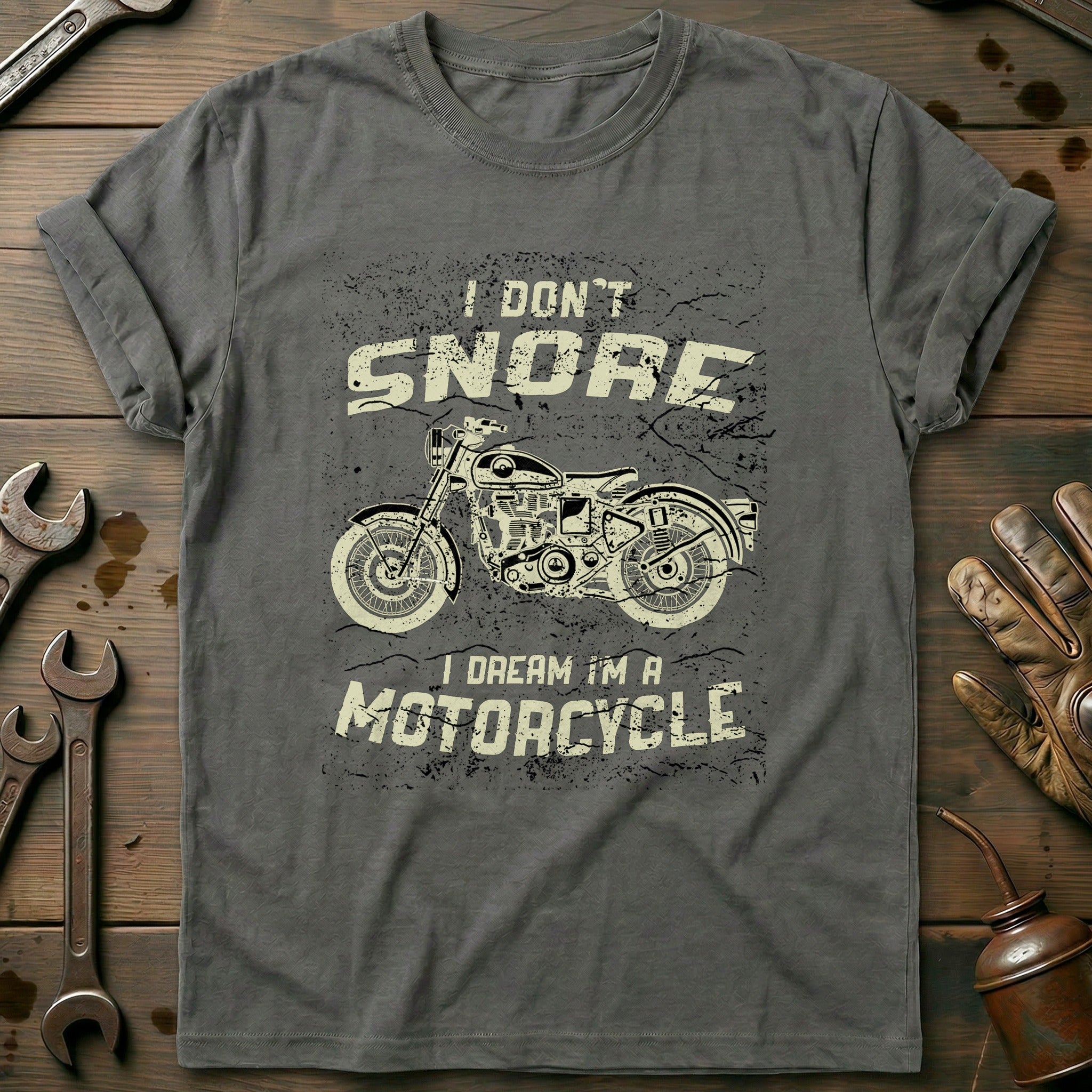 Charcoal - I Dont Snore, I T-Shirt