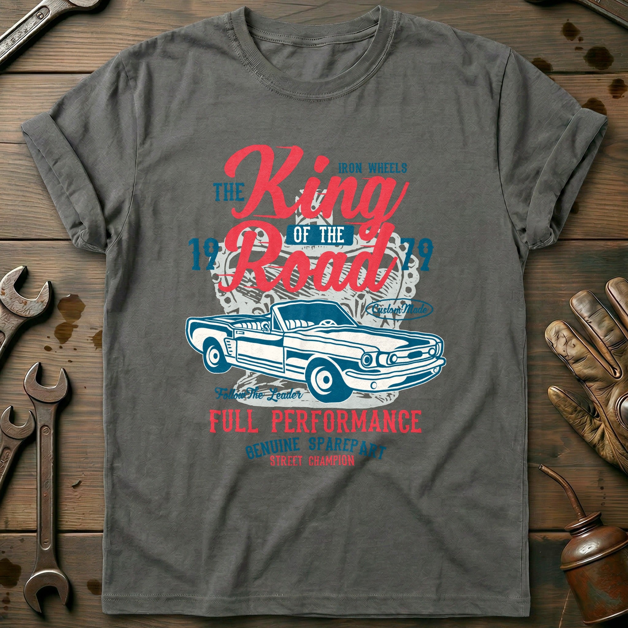 Charcoal - King of the Road T-Shirt