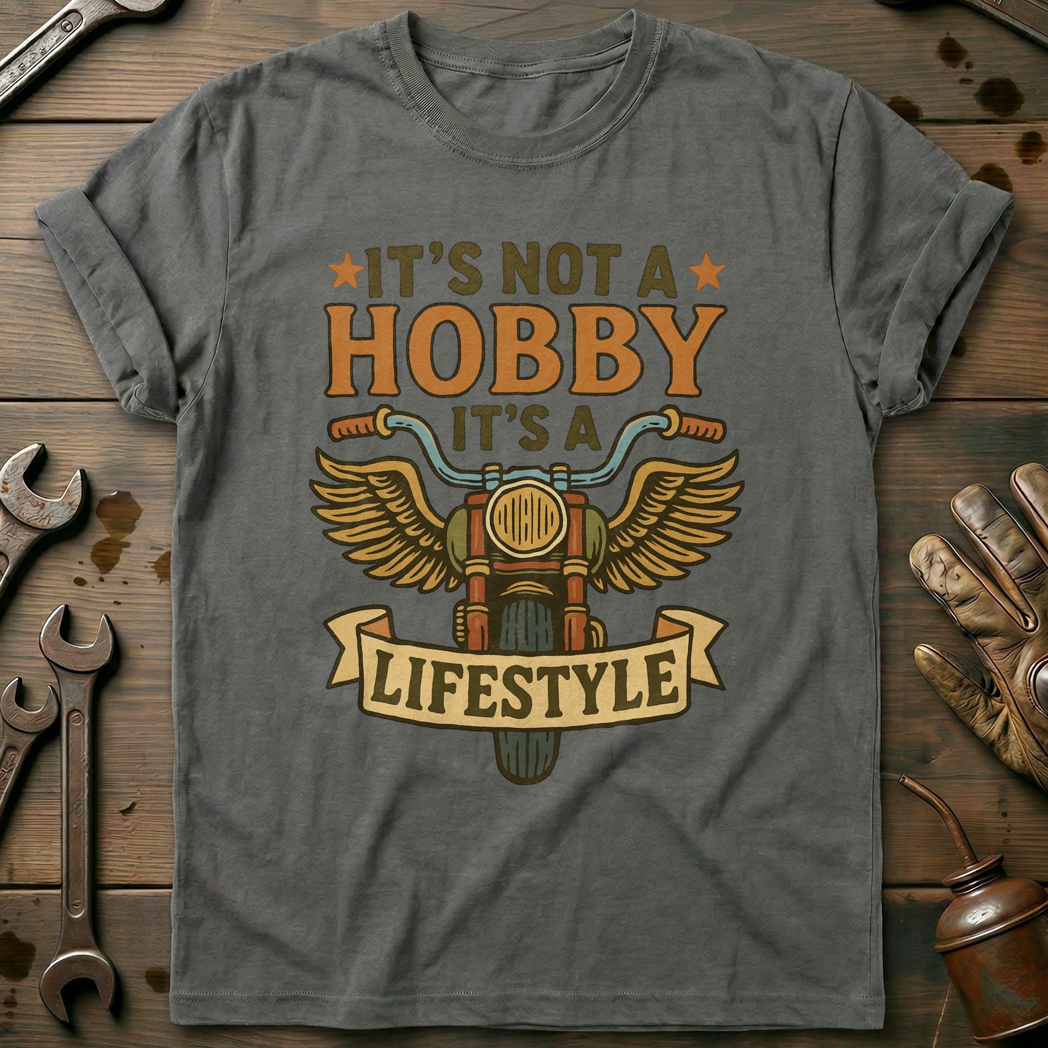 Charcoal - lifestyle motorcycle 28 T Shirt