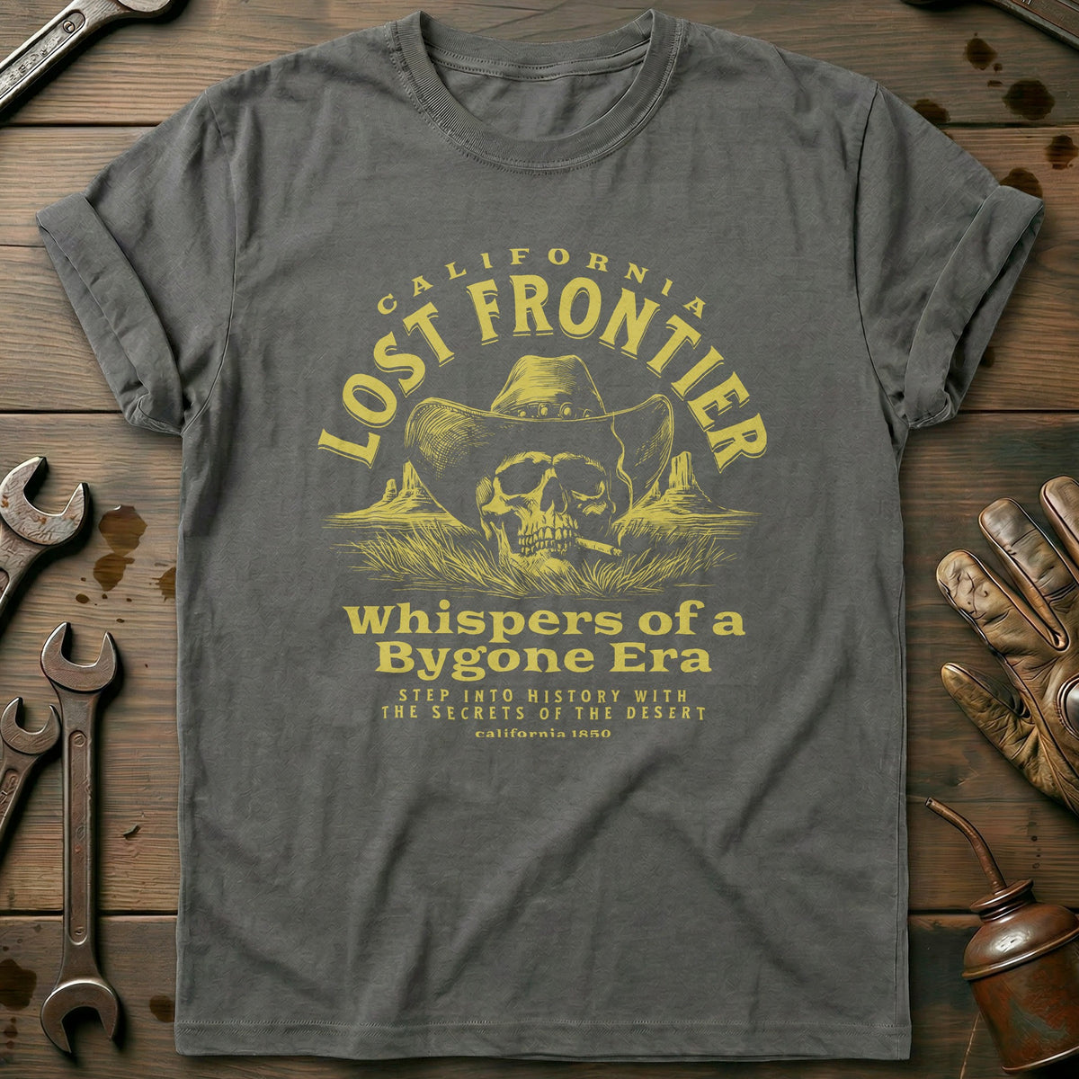 Charcoal - Lost Frontier - T-Shirt