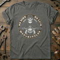 Charcoal - no bike skull vintage T Shirt