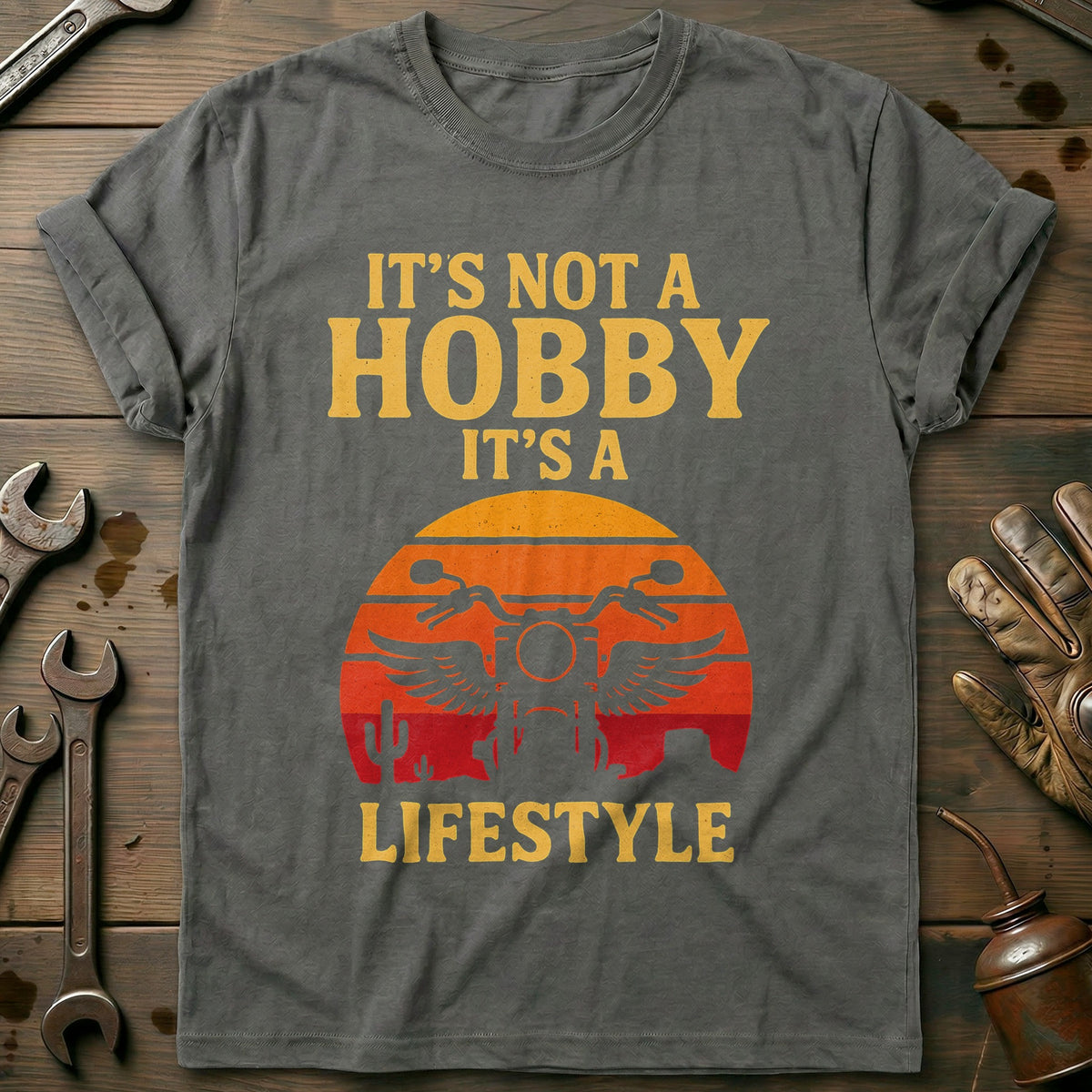 Charcoal - not a hobby lifestyle 43 T Shirt