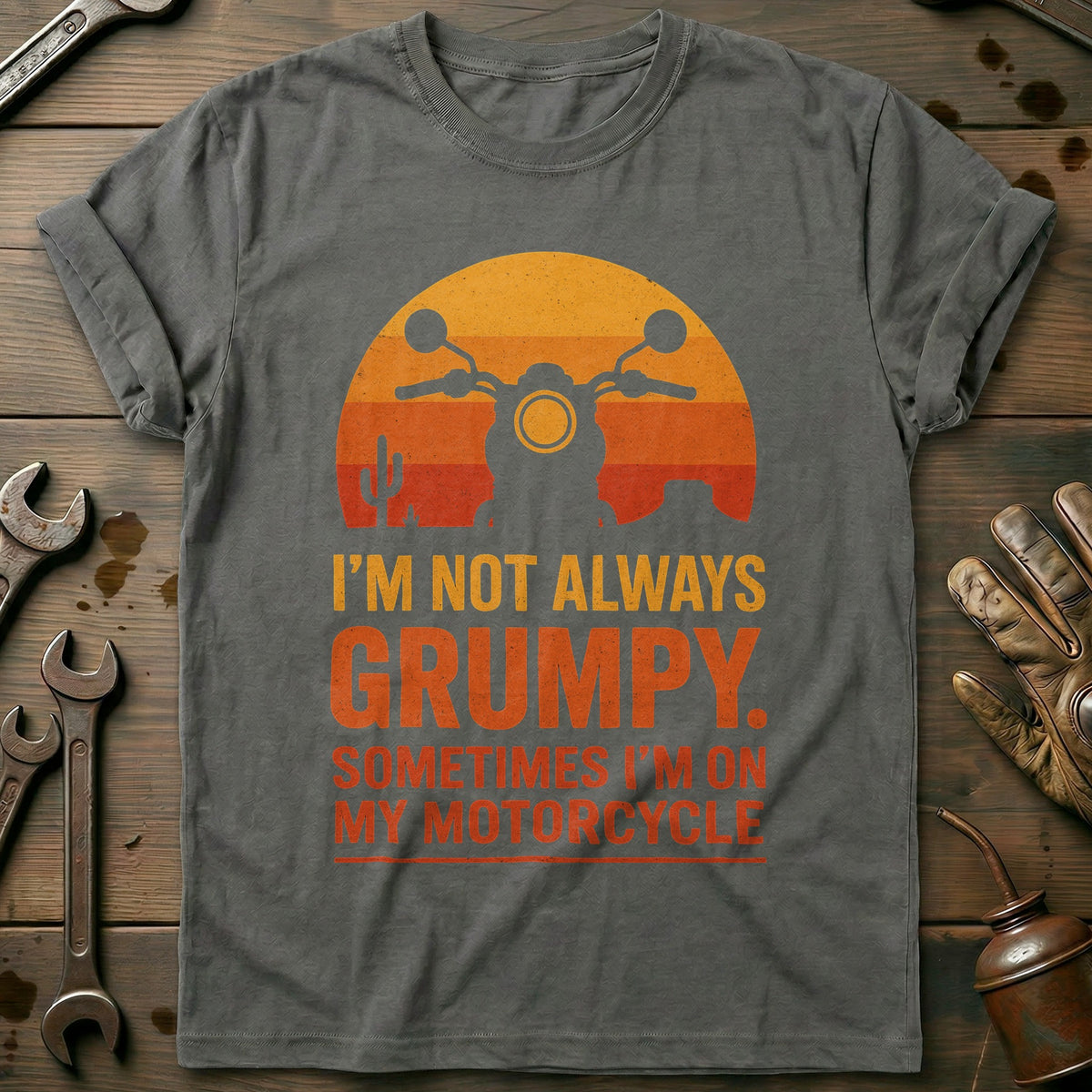 Charcoal - not always grumpy 38 T Shirt