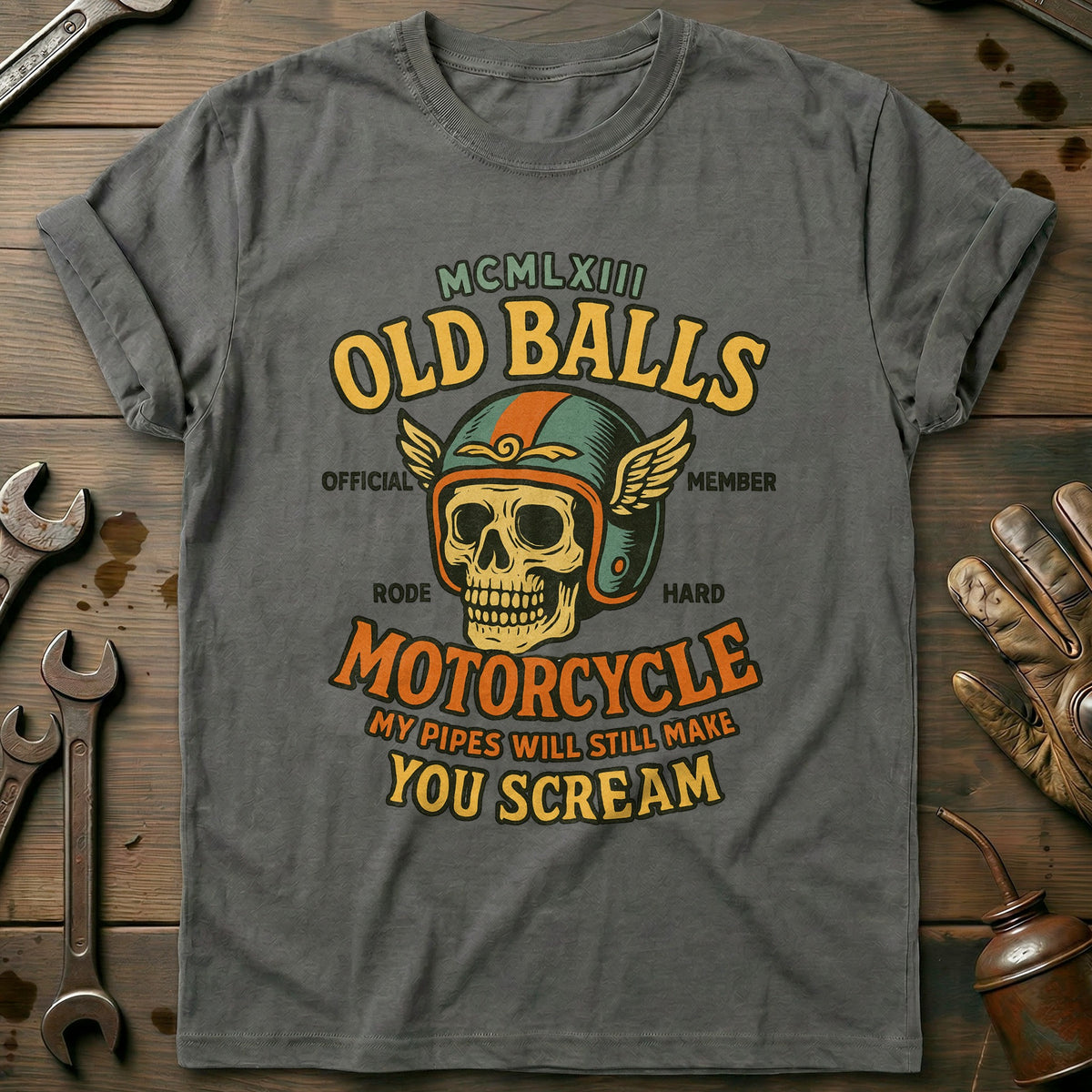 Charcoal - old balls 32 T Shirt
