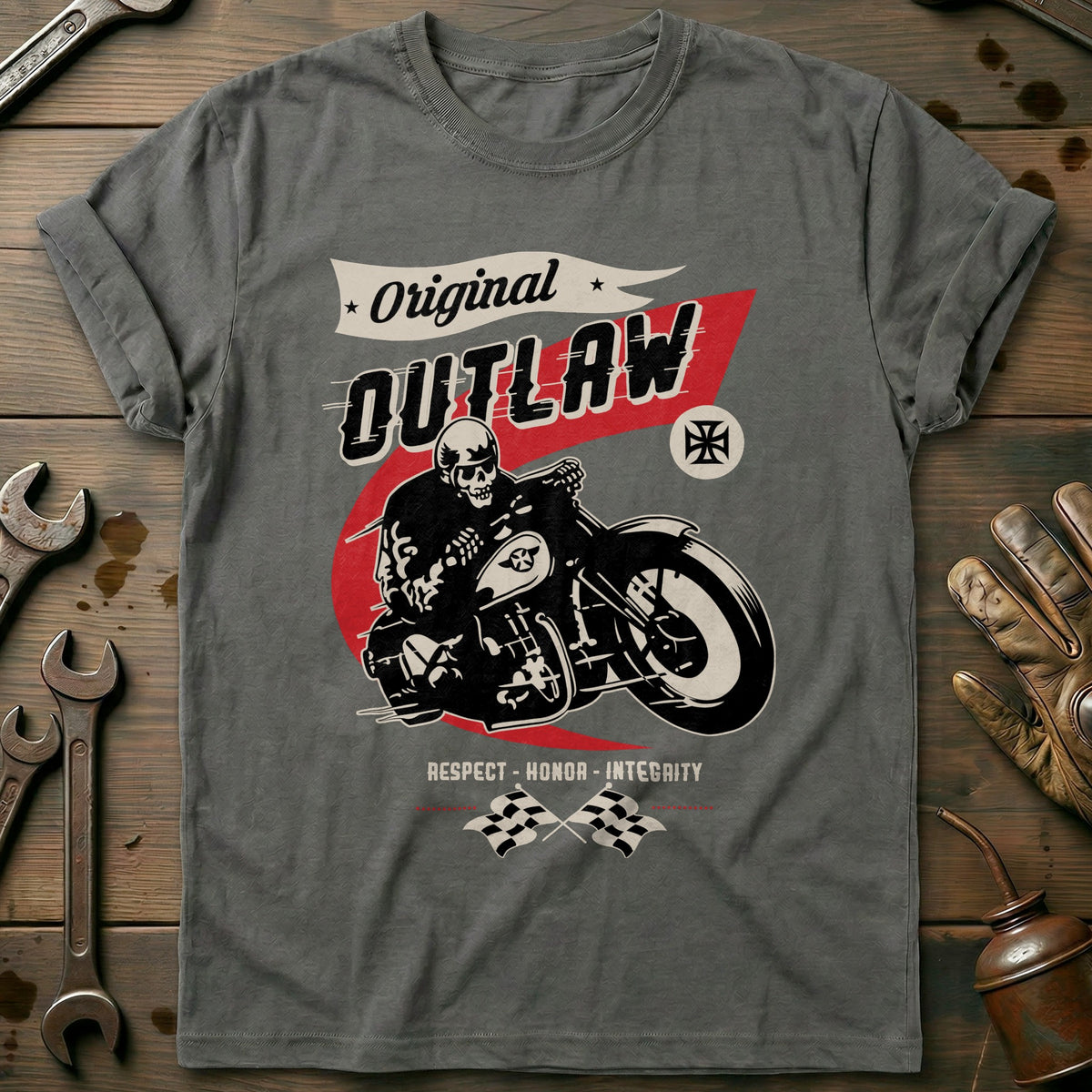 Charcoal - Original Outlaw T-Shirt