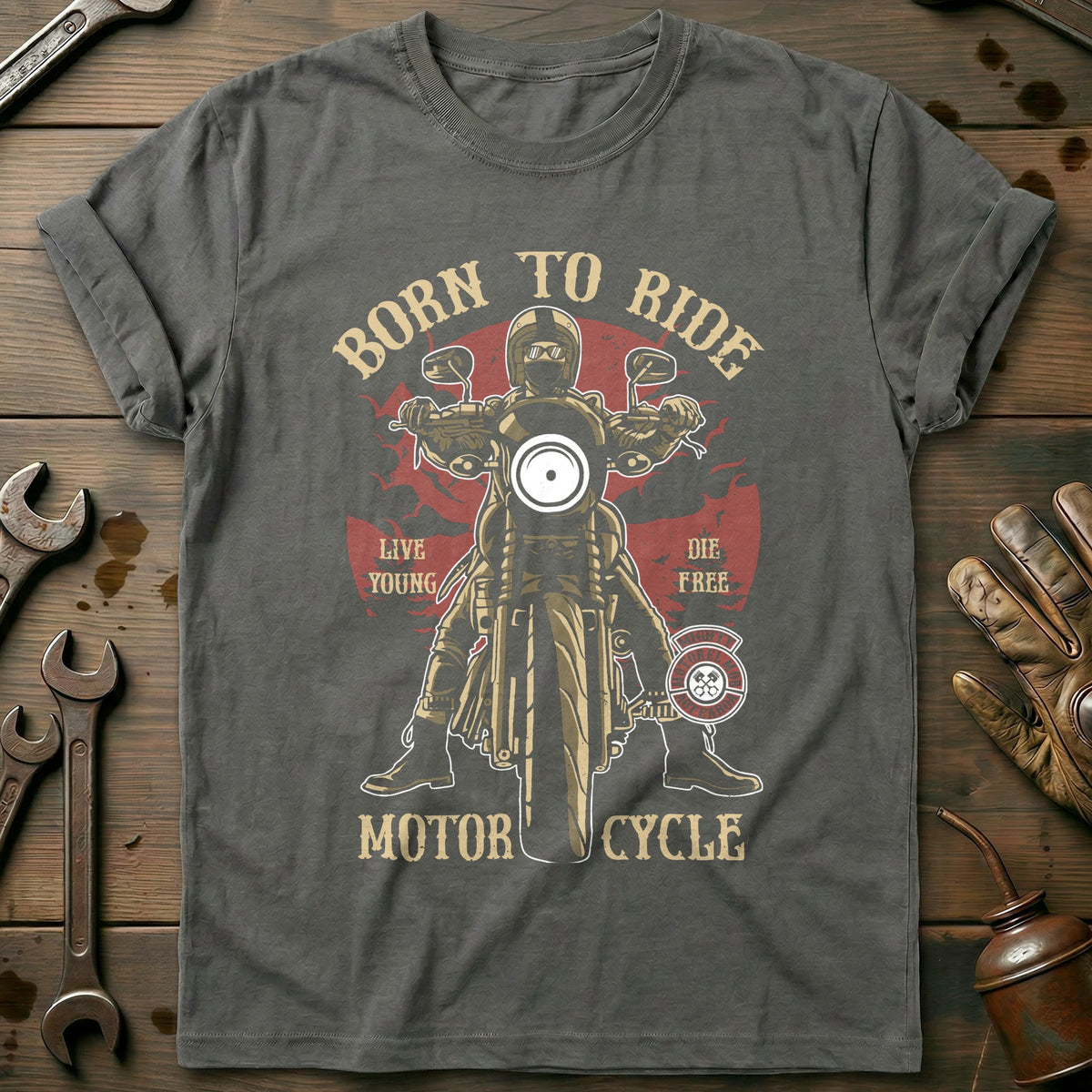 Charcoal - Popsicleco - Born T-Shirt