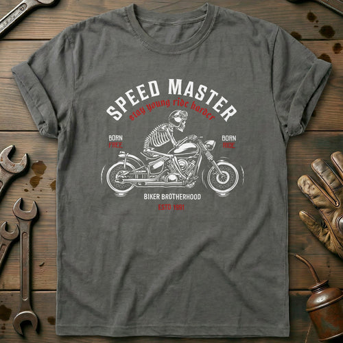 Charcoal - speed master vintage T Shirt