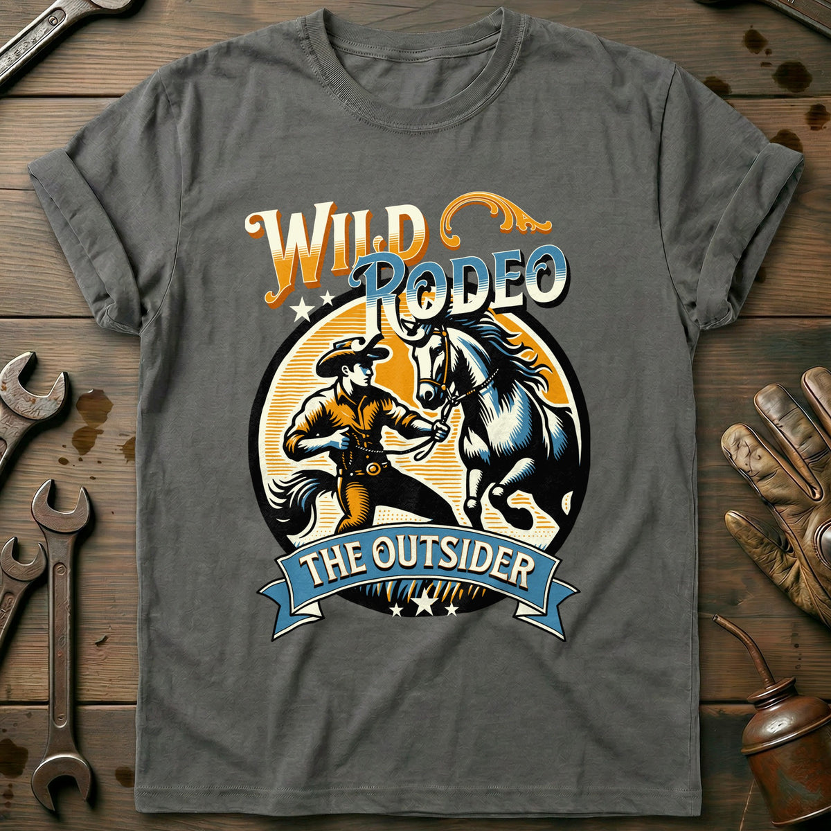 Charcoal - The Outsider T-Shirt