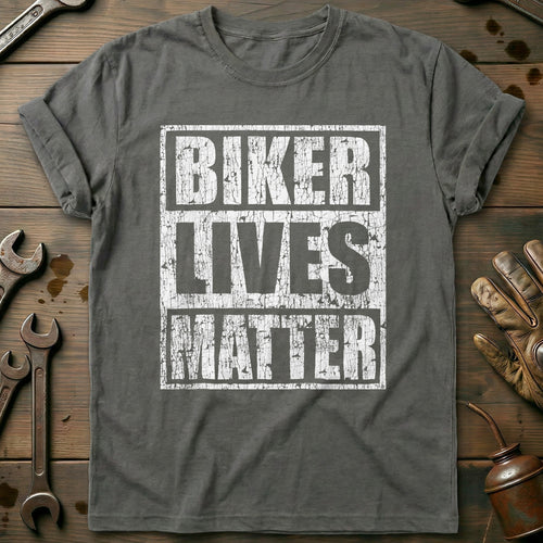 Charcoal - Biker Live Matter 2 T-Shirt
