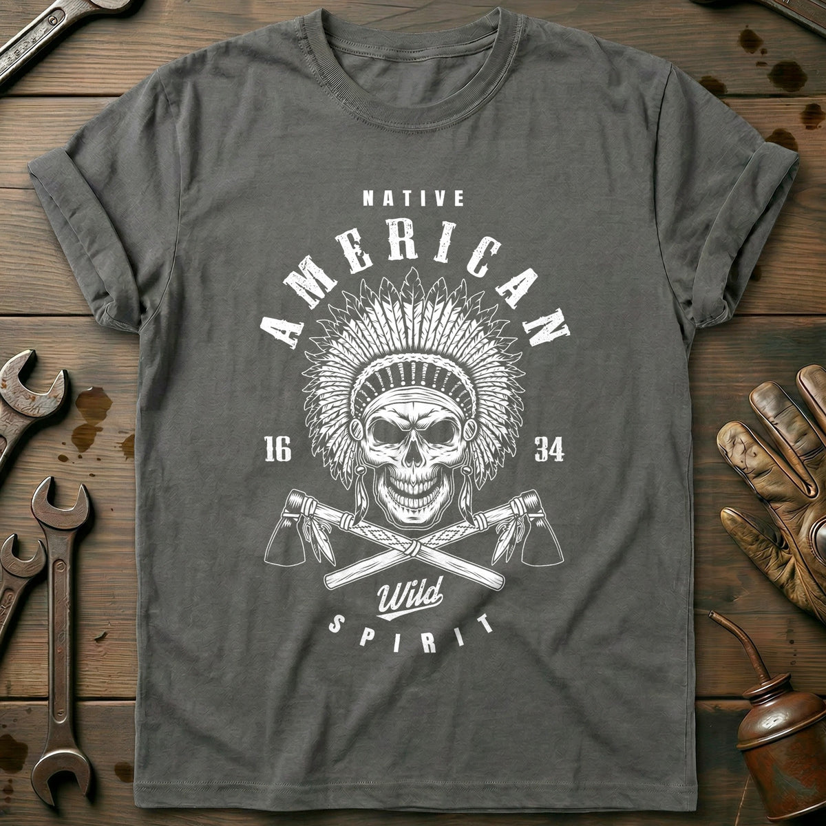Charcoal - Wild Spirit - T-Shirt