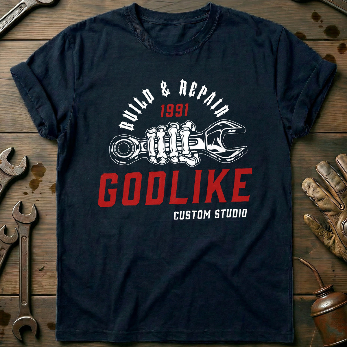 Navy - 1991 godlike vintage T Shirt