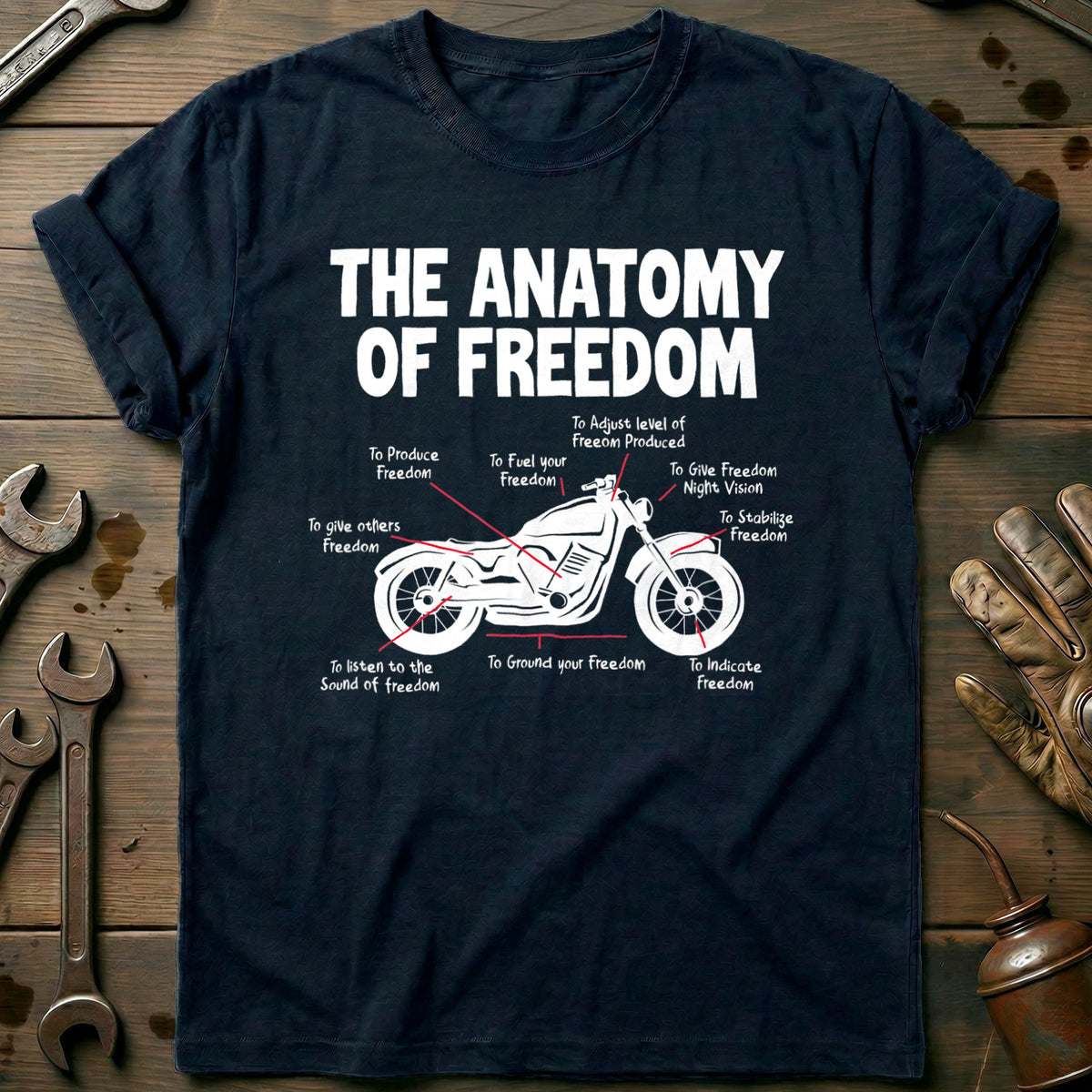 Navy - Anatomy of Freedom 23 T Shirt