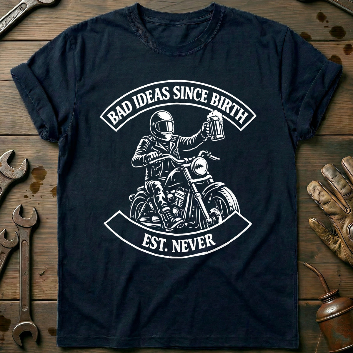 Navy - BAD IDEAS CHAPTER T Shirt