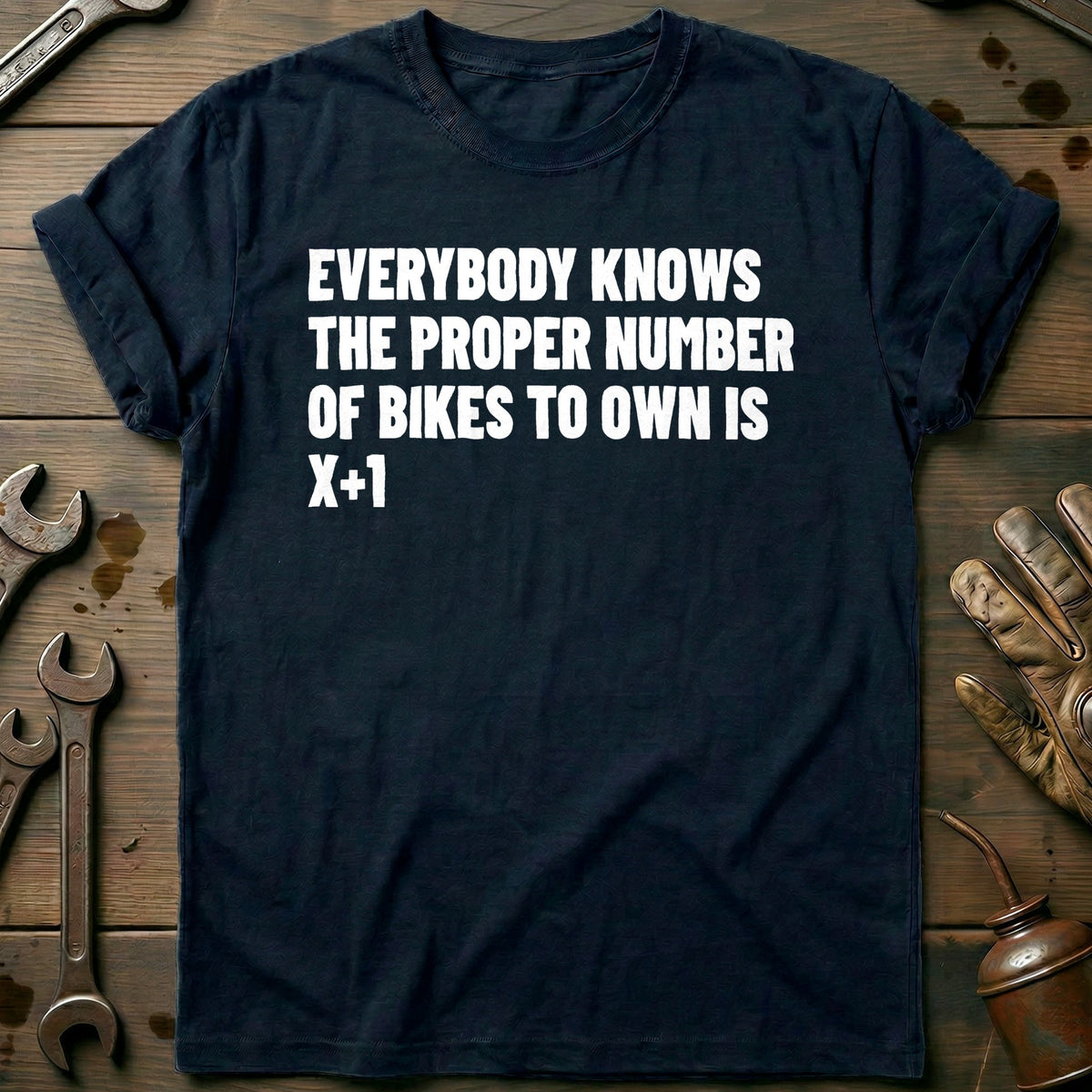 Navy - BIKES TO OWN X+1 026 T Shirt