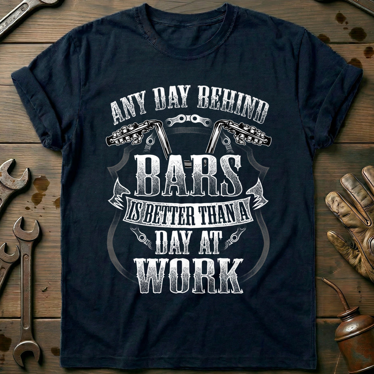Navy - Any Day Before T-Shirt