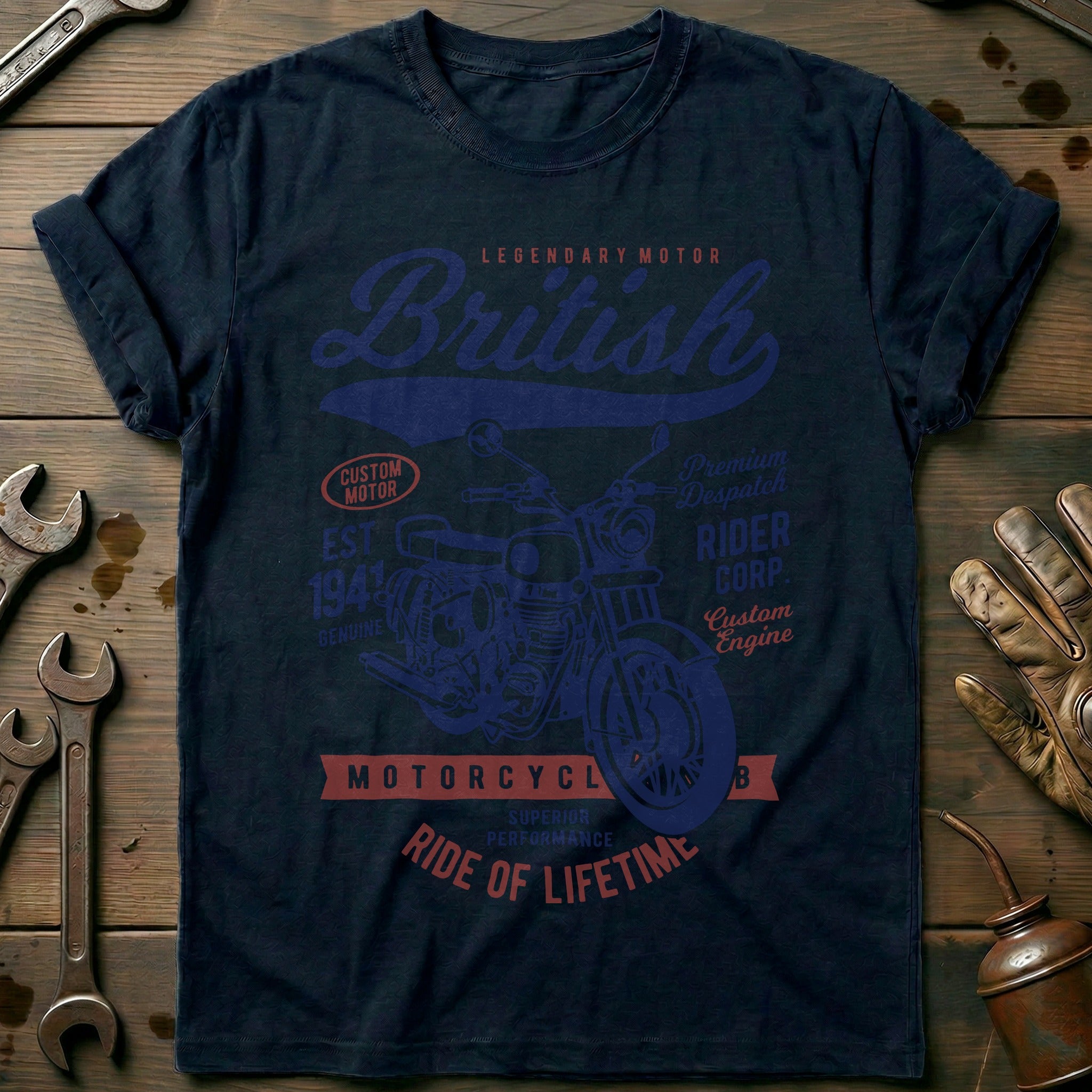Navy - British T-Shirt