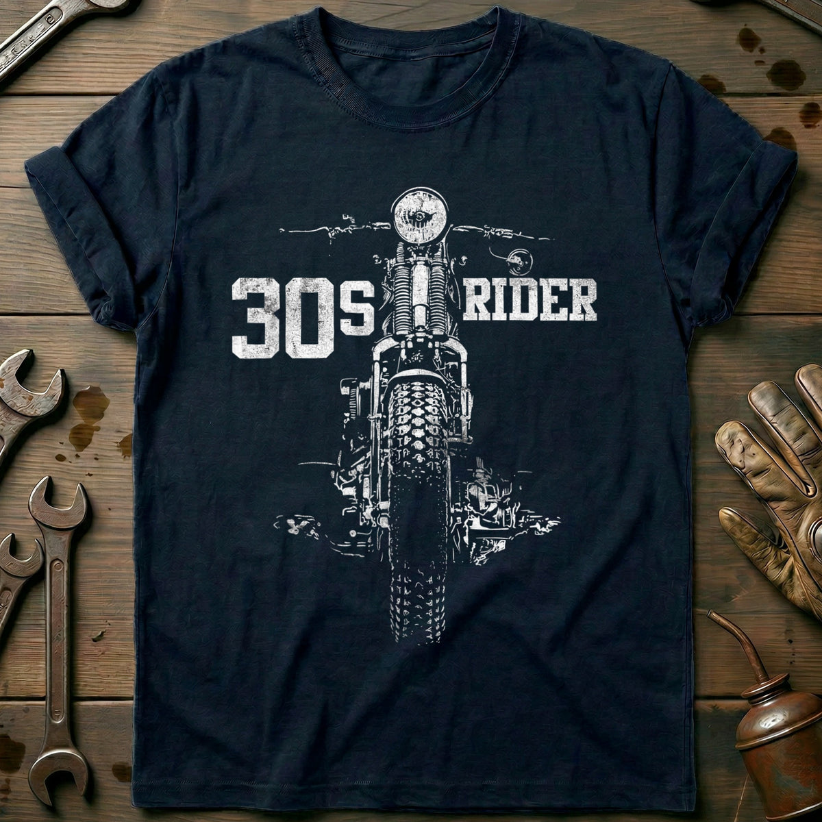 Navy - Classic Chopper T-Shirt