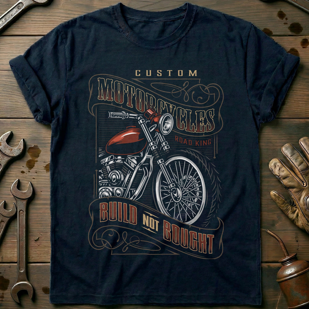 Navy - Custom Build Vintage T Shirt