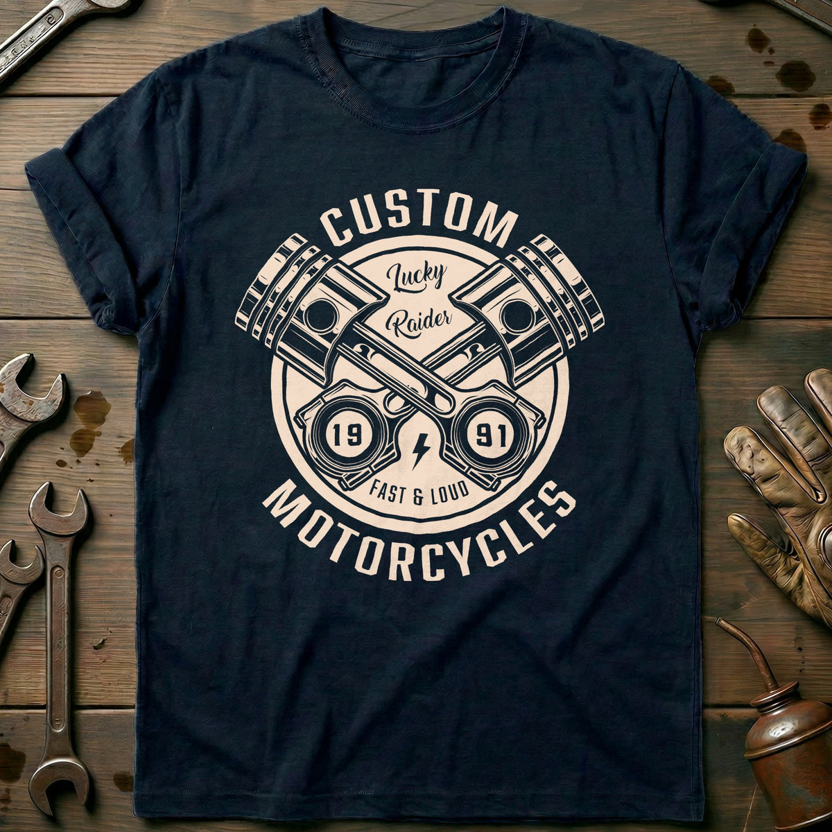 Navy - Fast & Loud T-Shirt