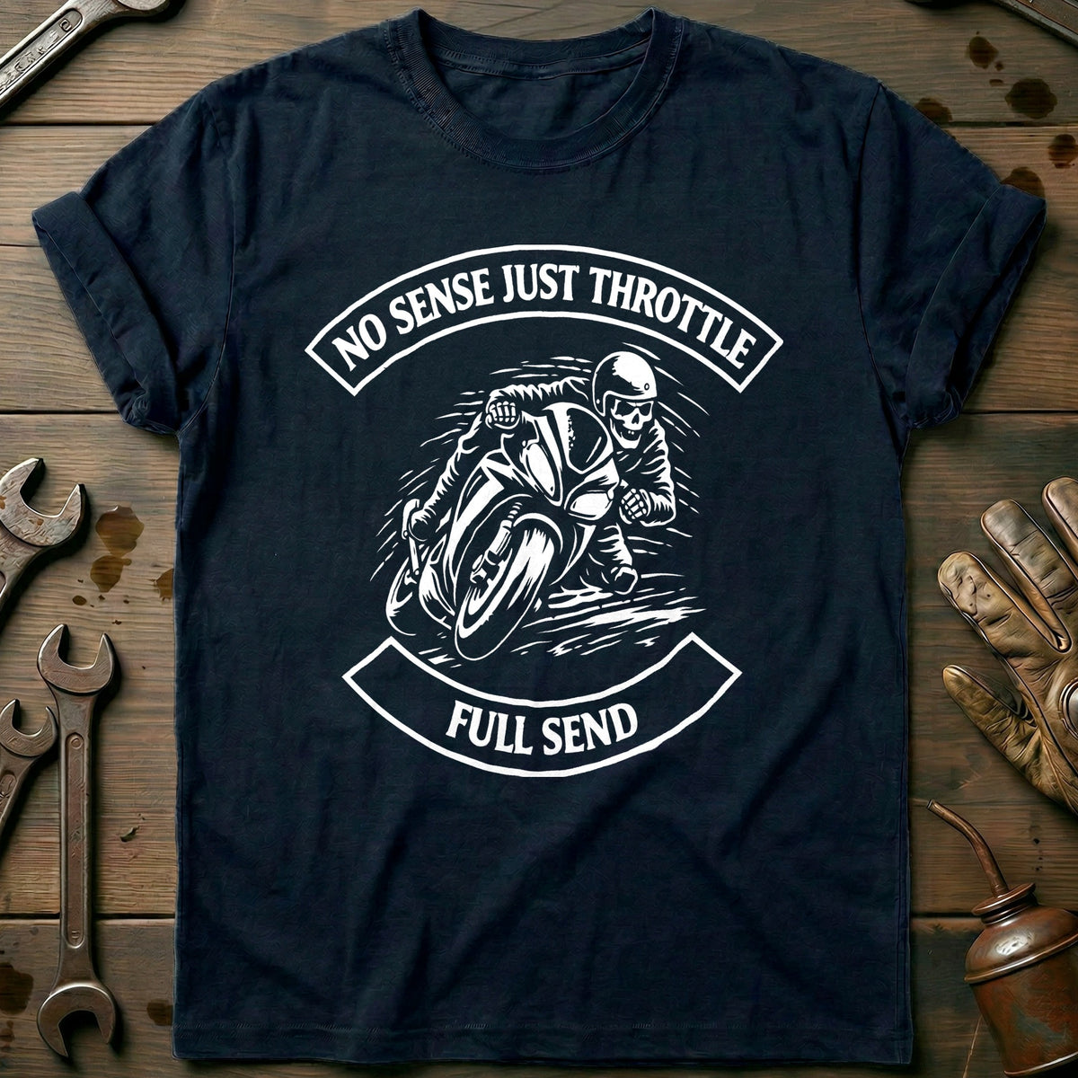 Navy - FULL SEND CHAPTER 026 T Shirt