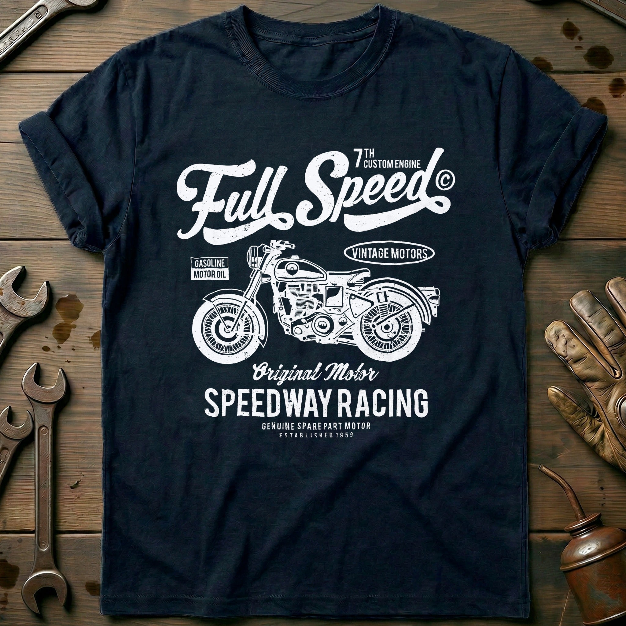Navy - Full Speed - TF22 T-Shirt