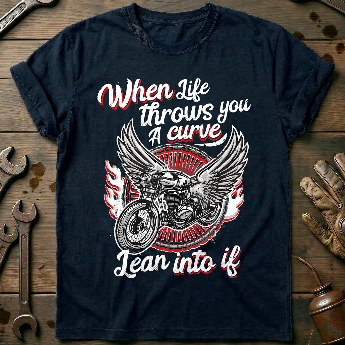 Navy - Rev Your Vibes! T-Shirt