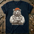 Navy - Grizzly Garage T-Shirt
