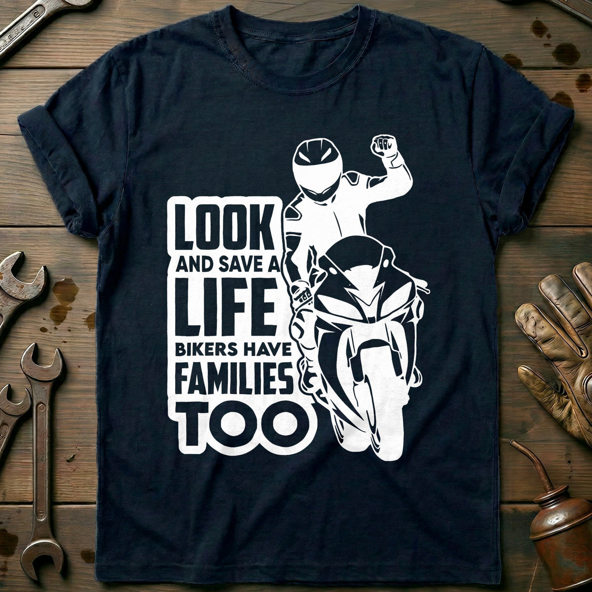 Navy - Look And Save A Life 54 T Shirt