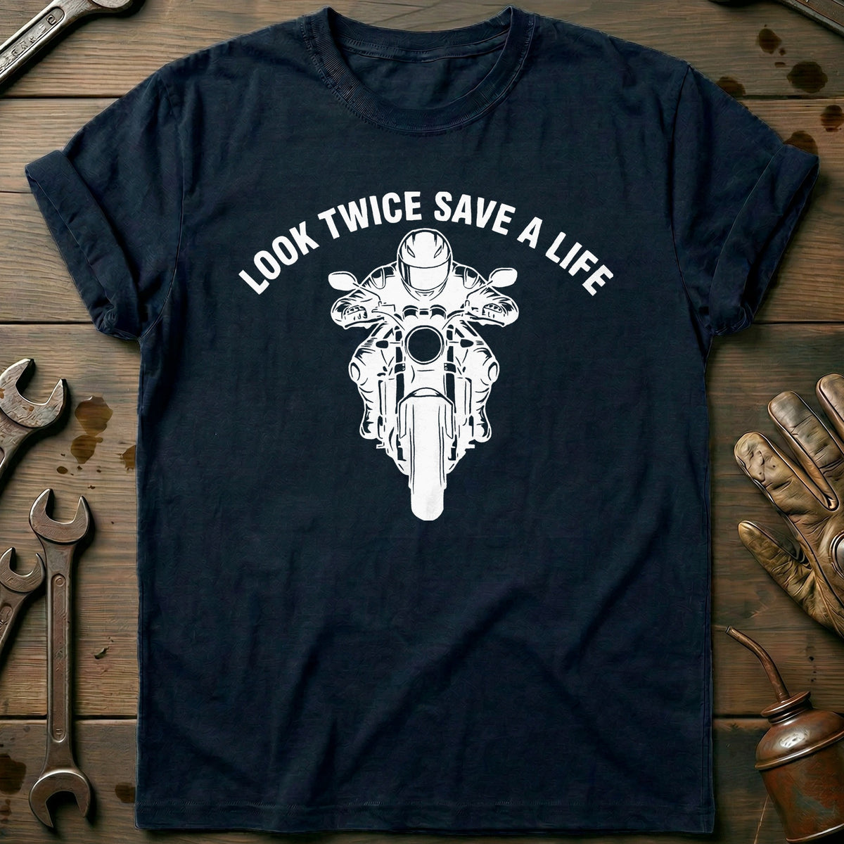 Navy - Look Twice 56 T Shirt