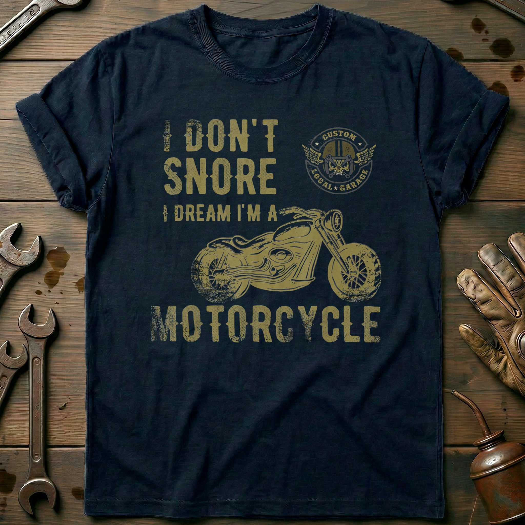 Navy - I Don’t Snore, I T-Shirt