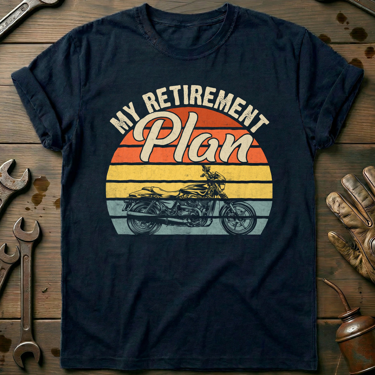 Navy - My Retirement T-Shirt