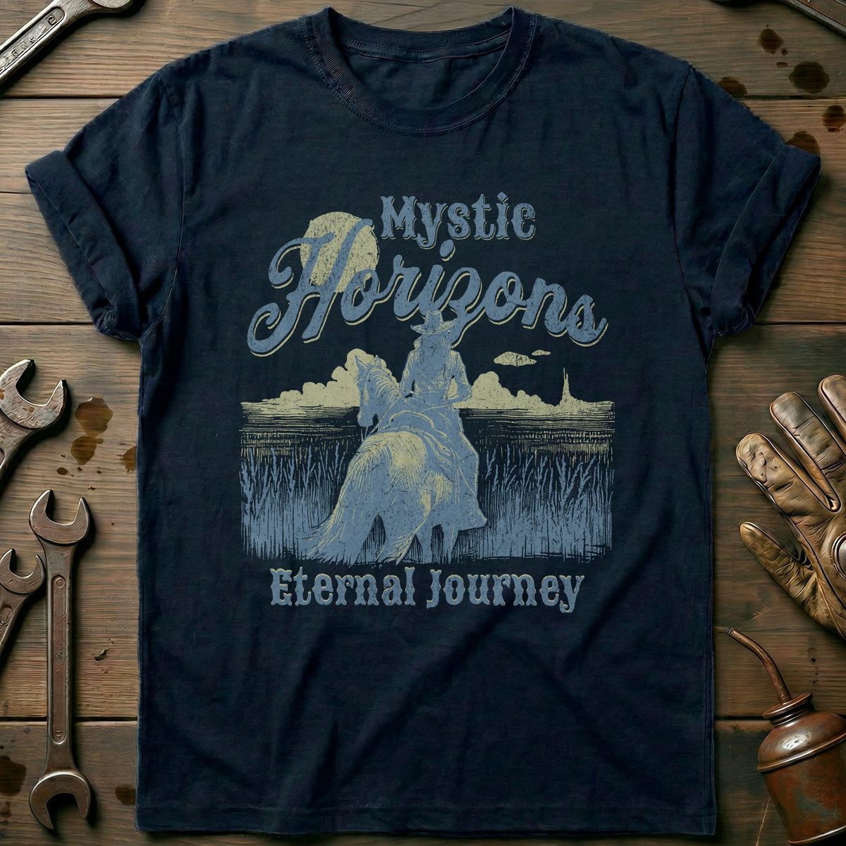 Navy - Mystic Horizons T-Shirt