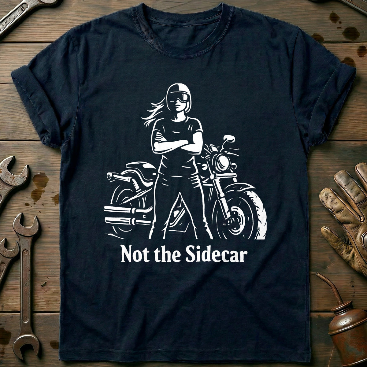 Navy - NOT THE SIDE CAR 026 T Shirt