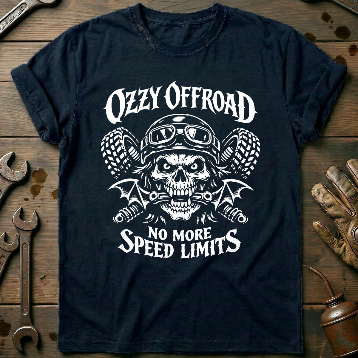 Navy - OZZY OFFROAD 026 T Shirt