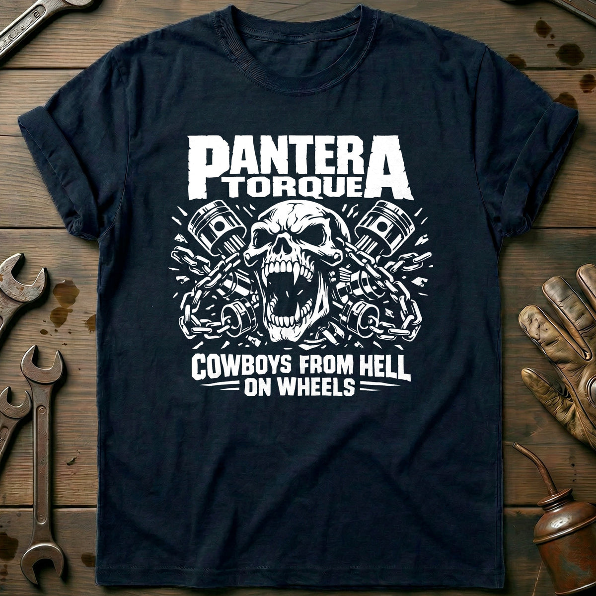 Navy - PANTERA TORQUE 026 T Shirt