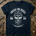 Navy - Pasadena Wheels T-Shirt