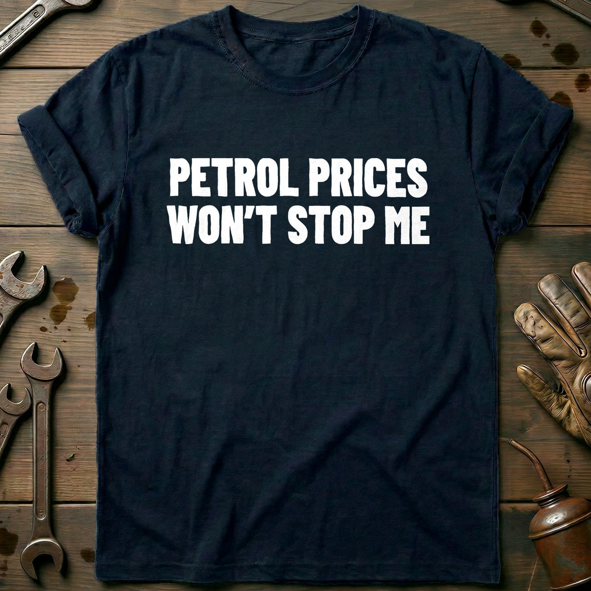 Navy - PETROL PRICES 026 T Shirt