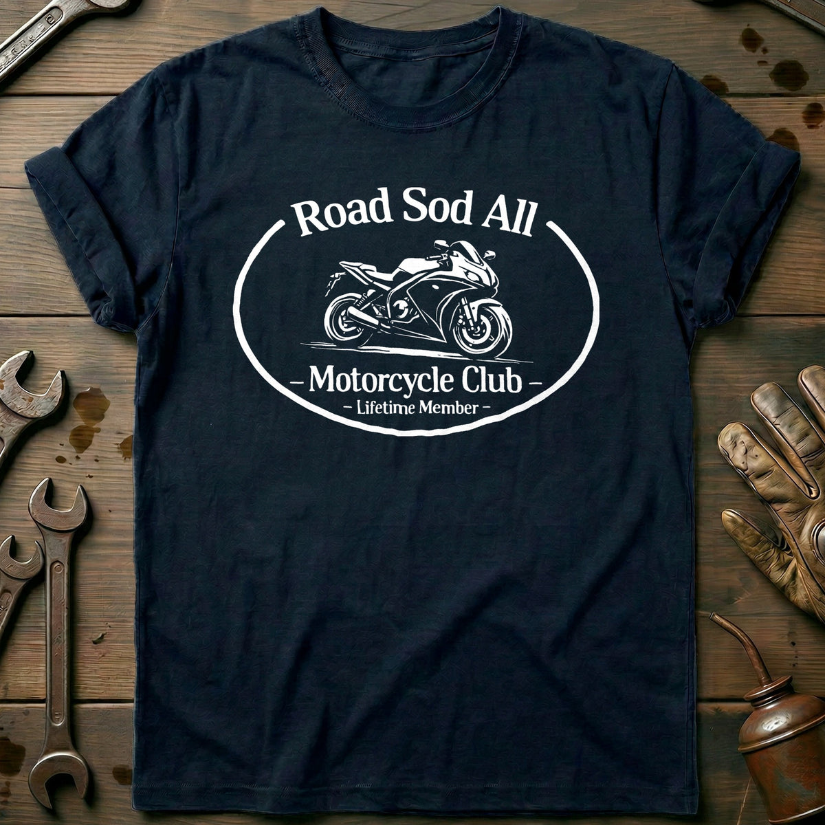 Navy - ROAD SOD ALL 026 T Shirt