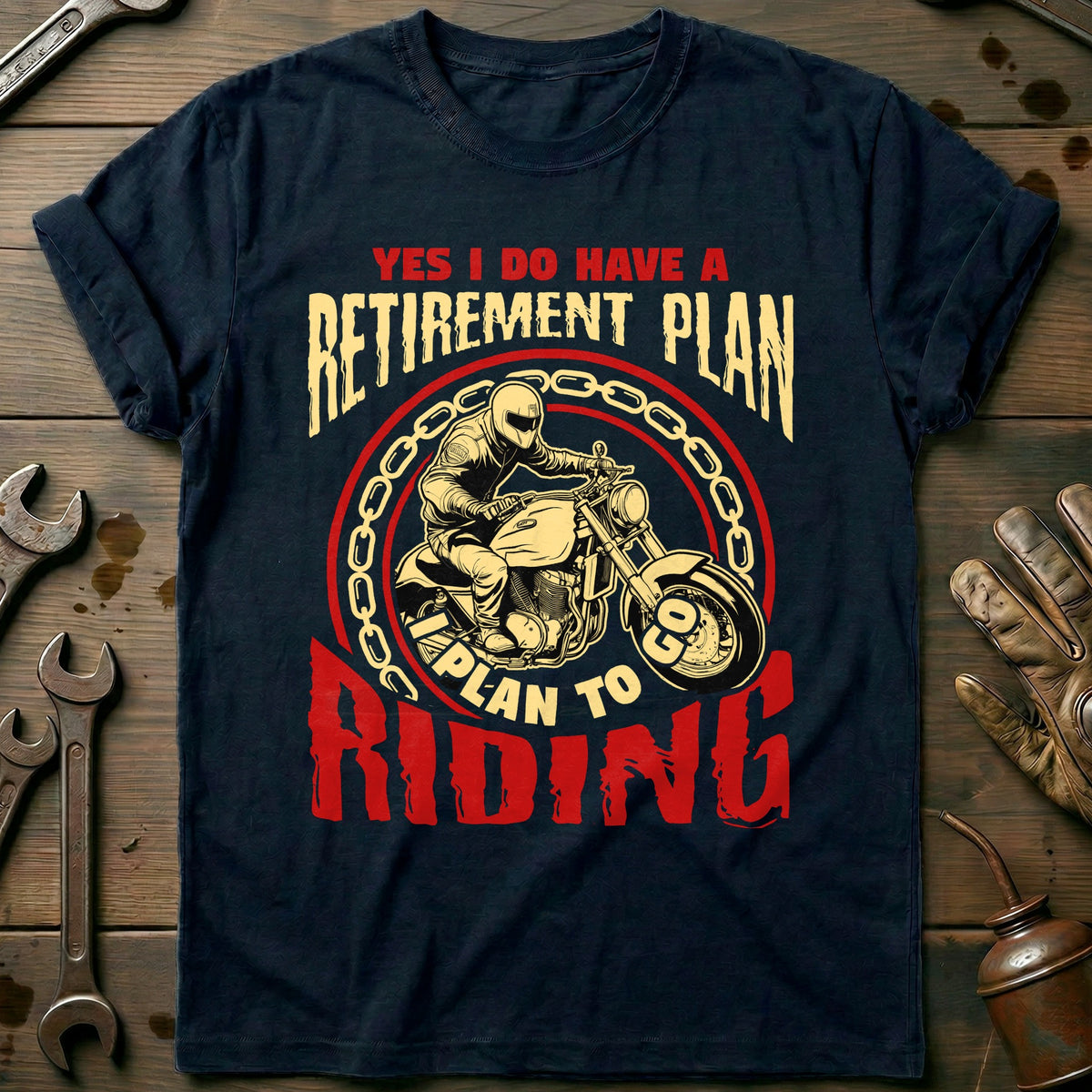 Navy - Retirement Plan 1 T-Shirt