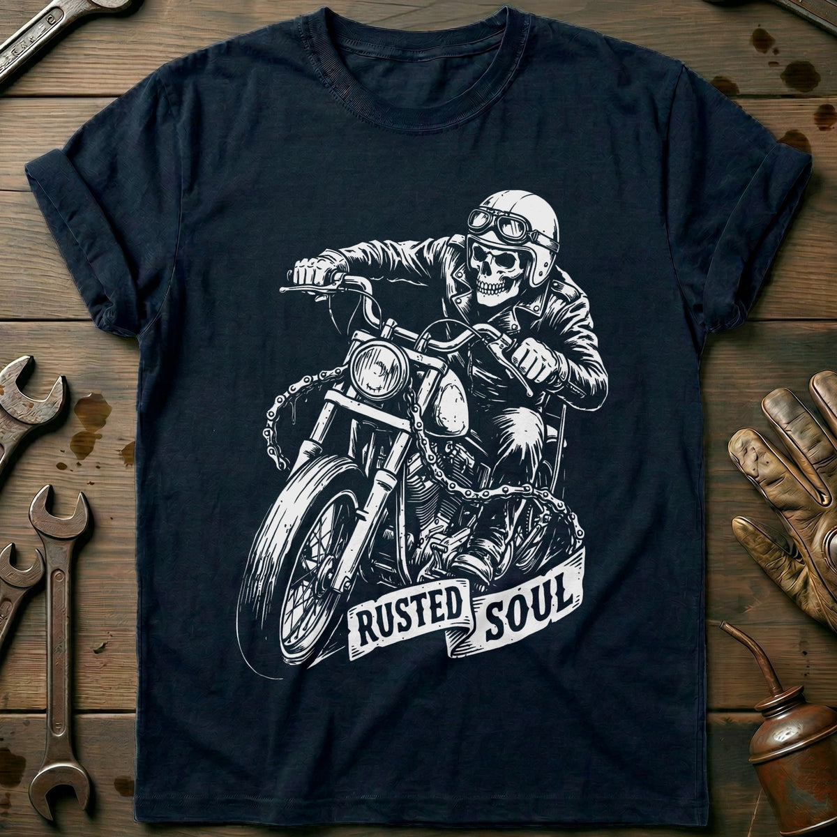 Navy - Rusted Soul 12 T Shirt