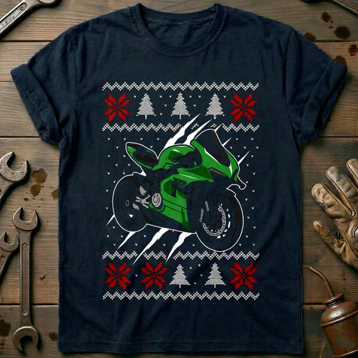 Navy - SUPERBIKE-UGLY-T Shirt