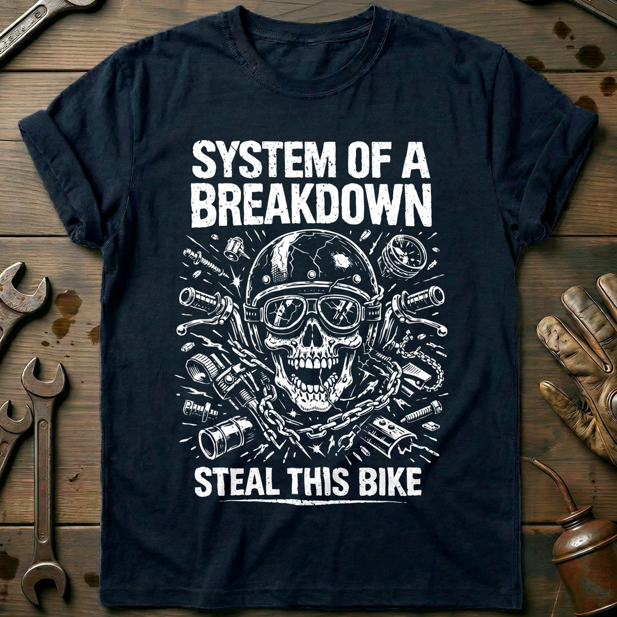 Navy - SYSTEM OF A BREAKDOWN 026 T Shirt