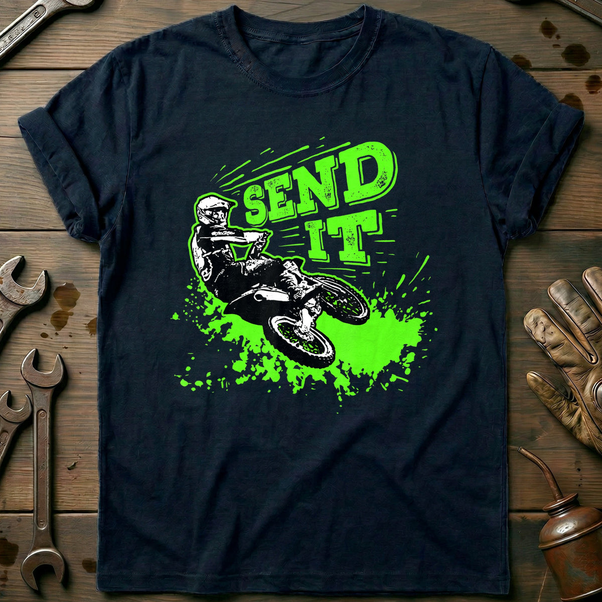 Navy - Send It Gift T-Shirt