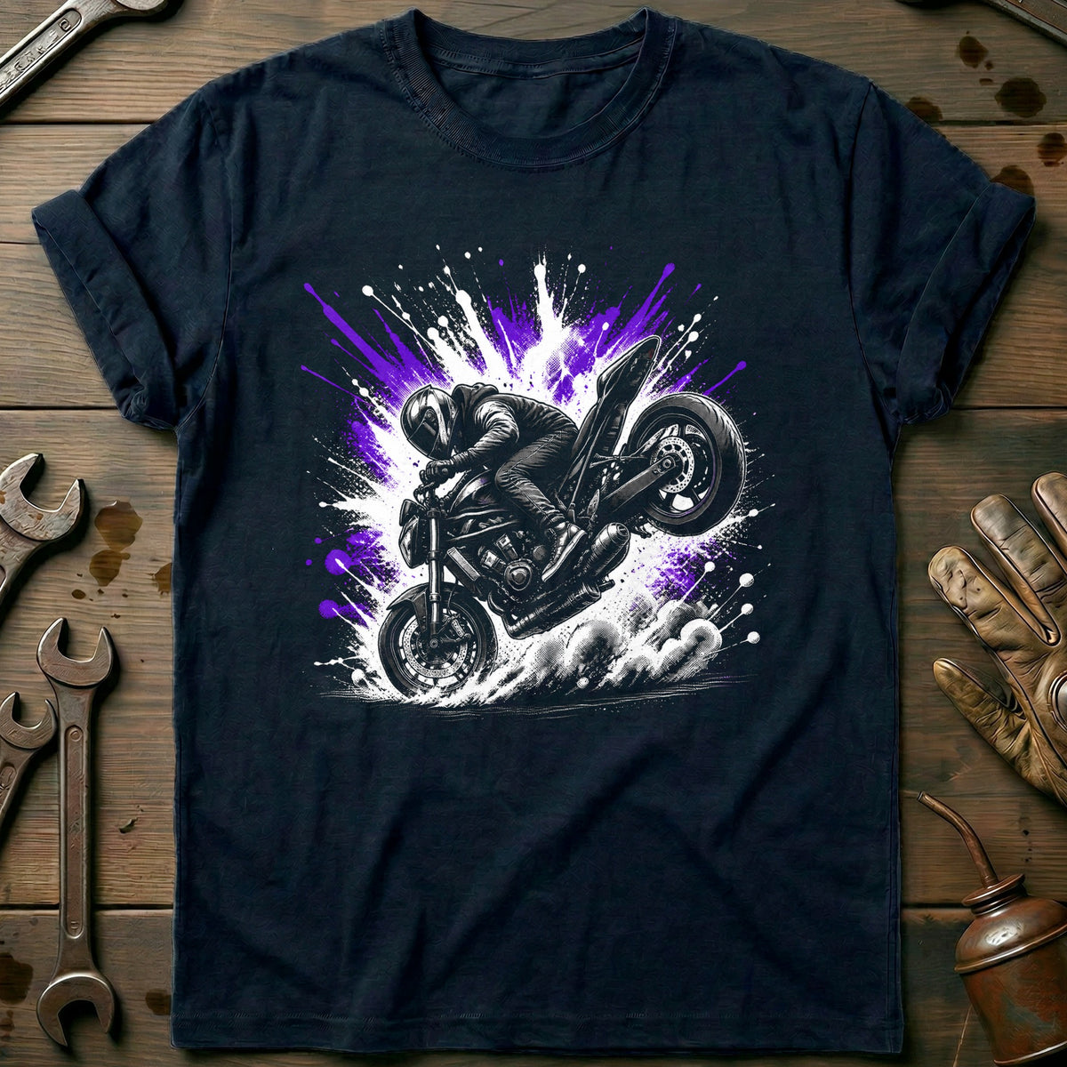 Navy - Street Fighter T-Shirt