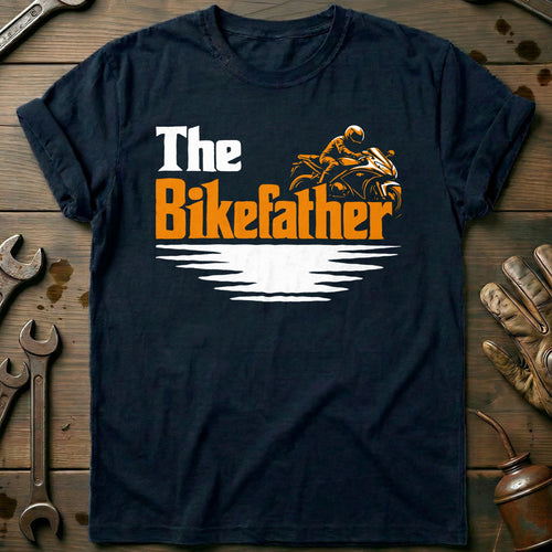 Navy - THE BIKEFATHER 028 T Shirt