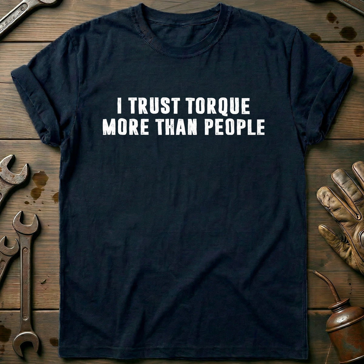 Navy - TORQUE MORE THAN PEOPLE 028 T Shirt