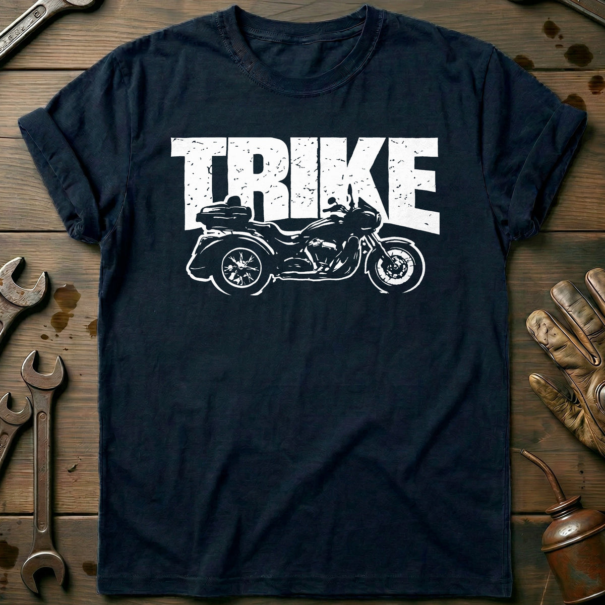 Navy - TRIKE TO MOTORCYCLE 026 T Shirt