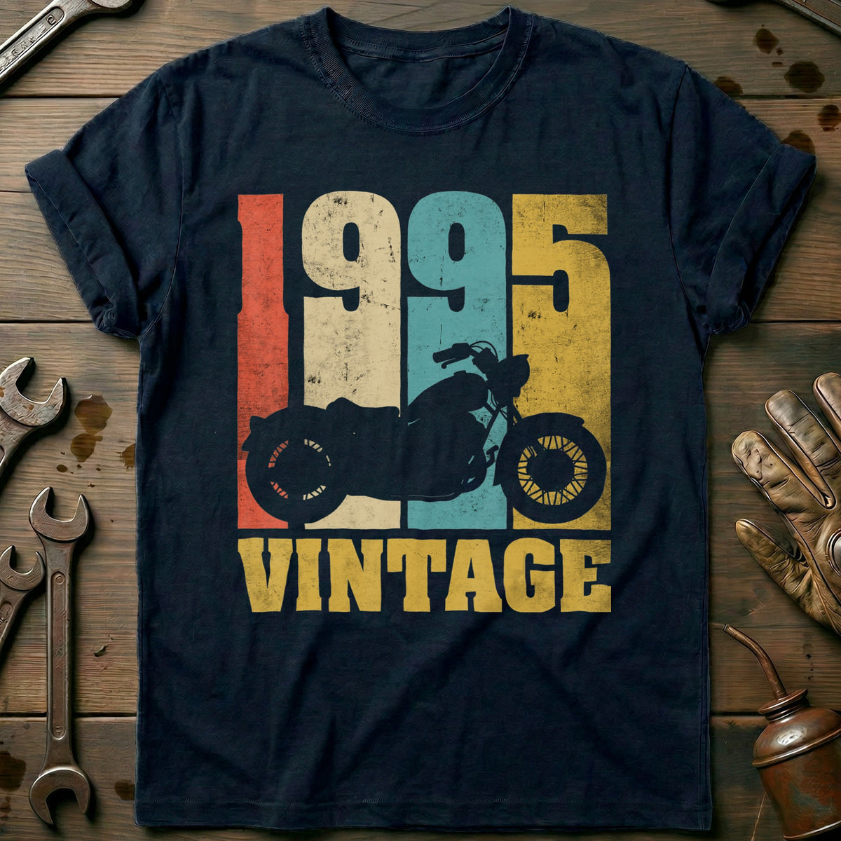 Navy - Vintage 1995 T-Shirt