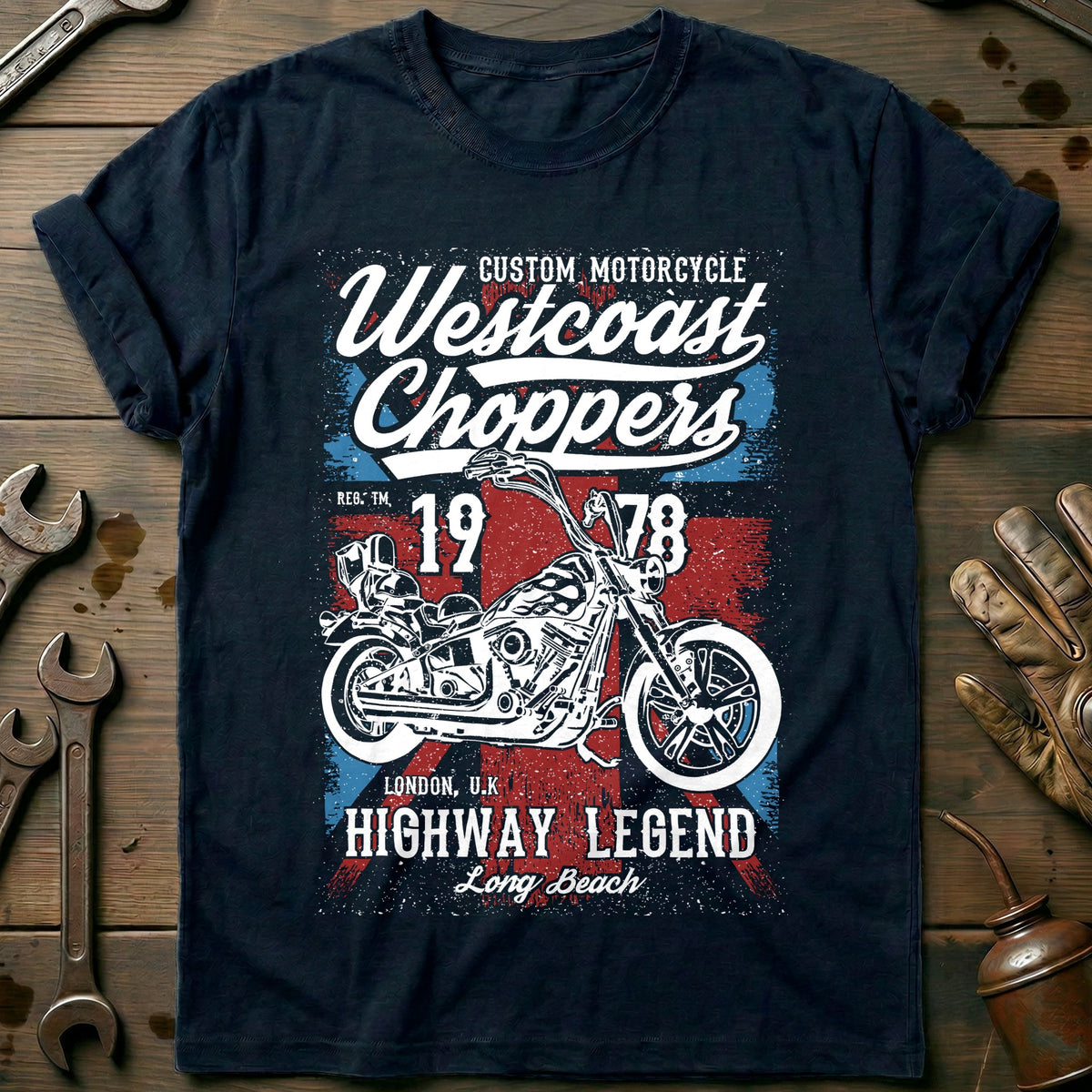 Navy - West Coast T-Shirt